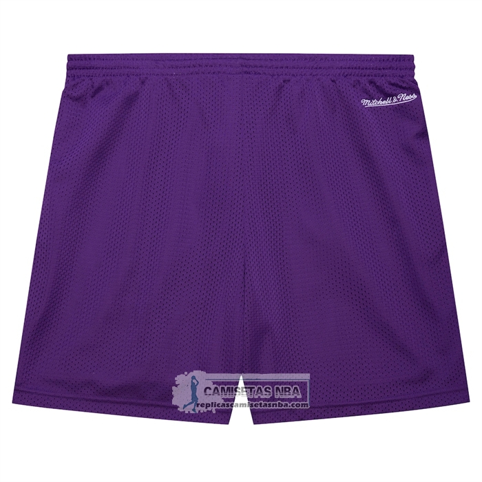 Pantalone Los Angeles Lakers Mitchell & Ness Hardwood Classics Violeta